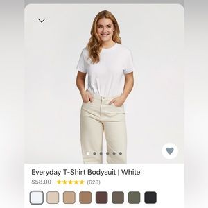 Brand new XXL NUUDS everyday tshirt bodysuit